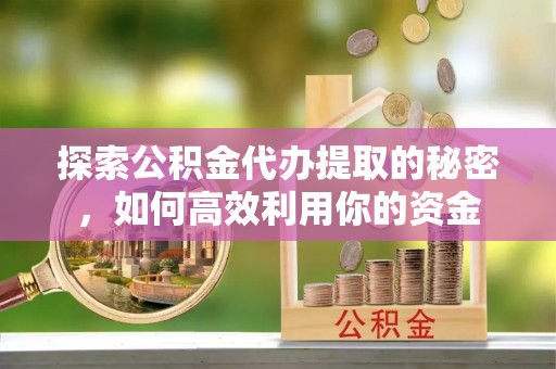 南山探索公积金代办提取的秘密，如何高效利用你的资金